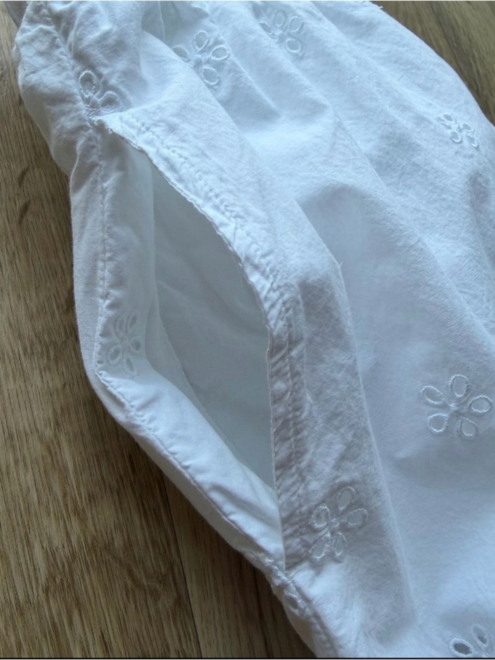 Old Navy White Eyelet Midi Skirt - Picture 6 of 9